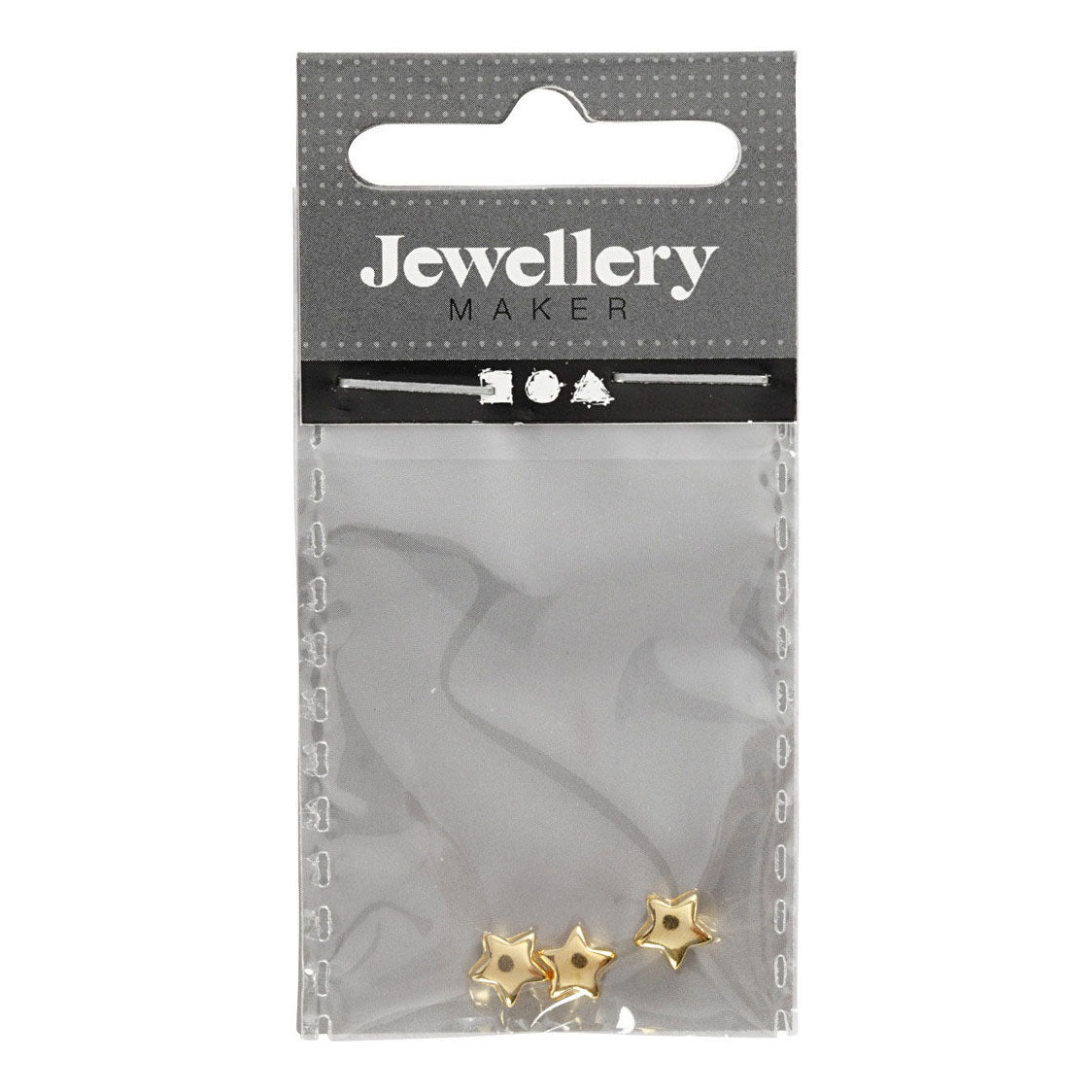 Creativ Company Spacer Beads dorado, 3st.