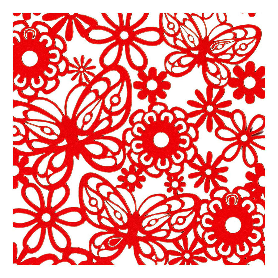 Creativ Company Pattern Carton Red, 10st.