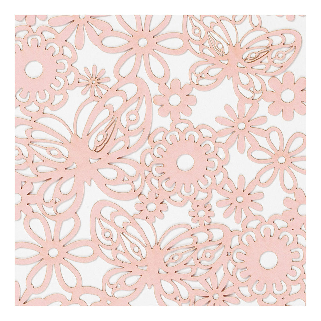 Creative Company Pattern Carton Light Rood, 10st.