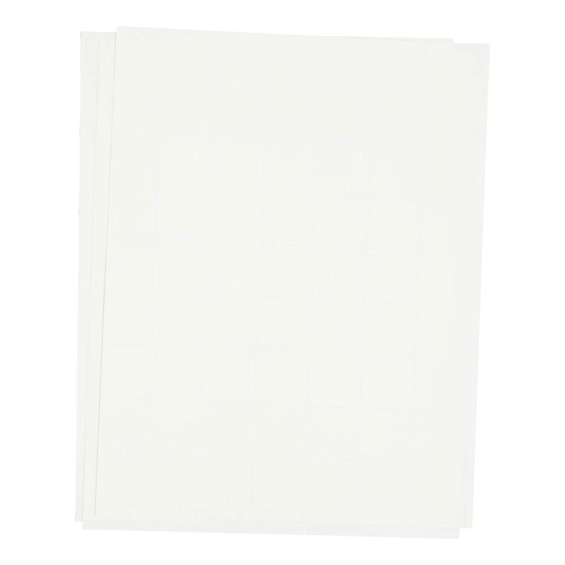 Creative Company Transfer Abbelling White, 3 fogli