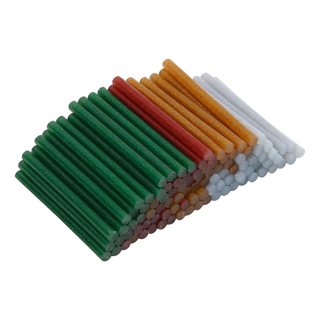 Creative Company Glue Sticks Gold Green Red Silver, 100 °.