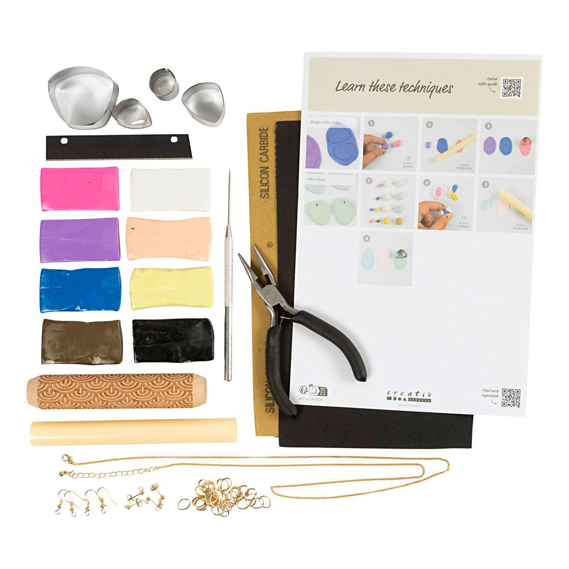 Creative Company Starter Hobbyset Gioielli che producono argilla