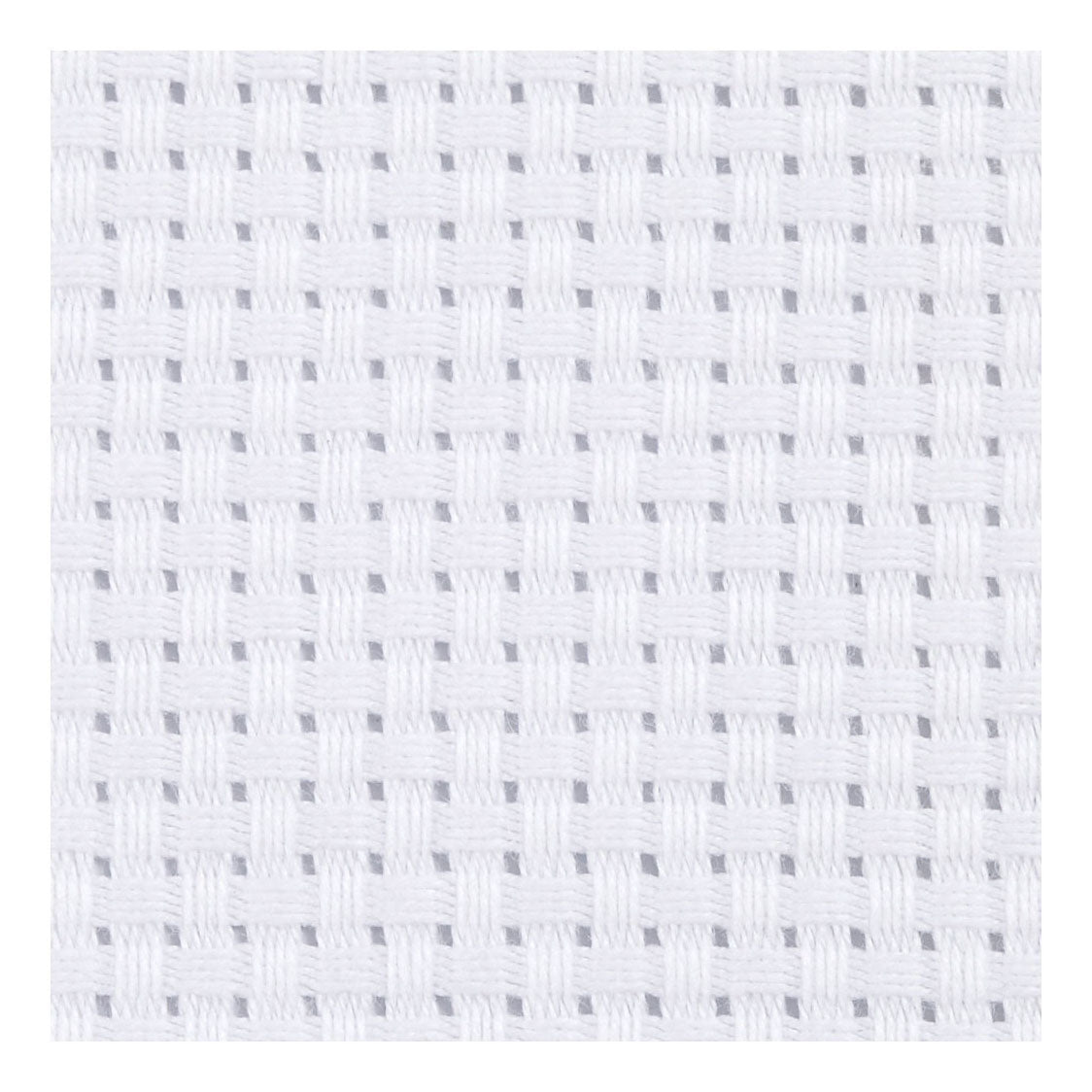 Creative Company Aida White 35 quadrati per 10 cm, 300x150 cm