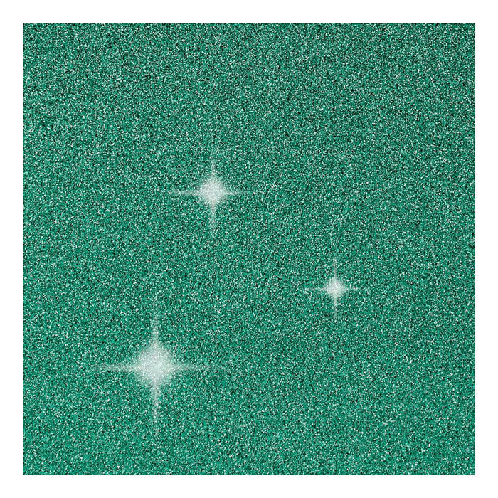 Biglietti e buste aziendali Creativ, formato biglietto 10,5x15 cm, formato busta 11,5x16,5 cm, glitter, 110+250 gr, verde, 4 set 1 scatola