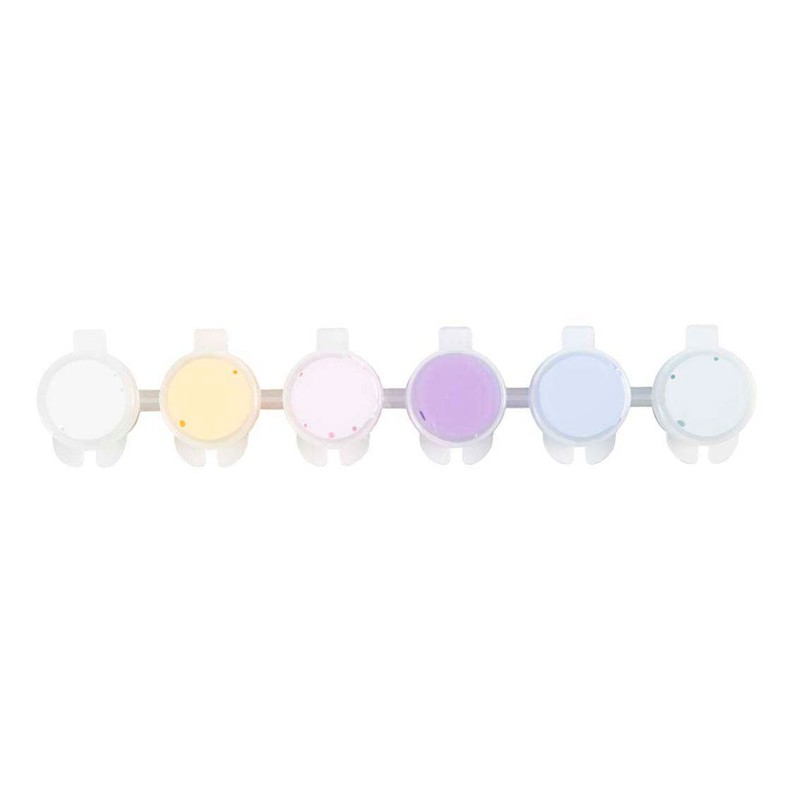 Creativ Company Plus Color Vernice acrilica, colori pastello, 6x5 ml 1 scatola