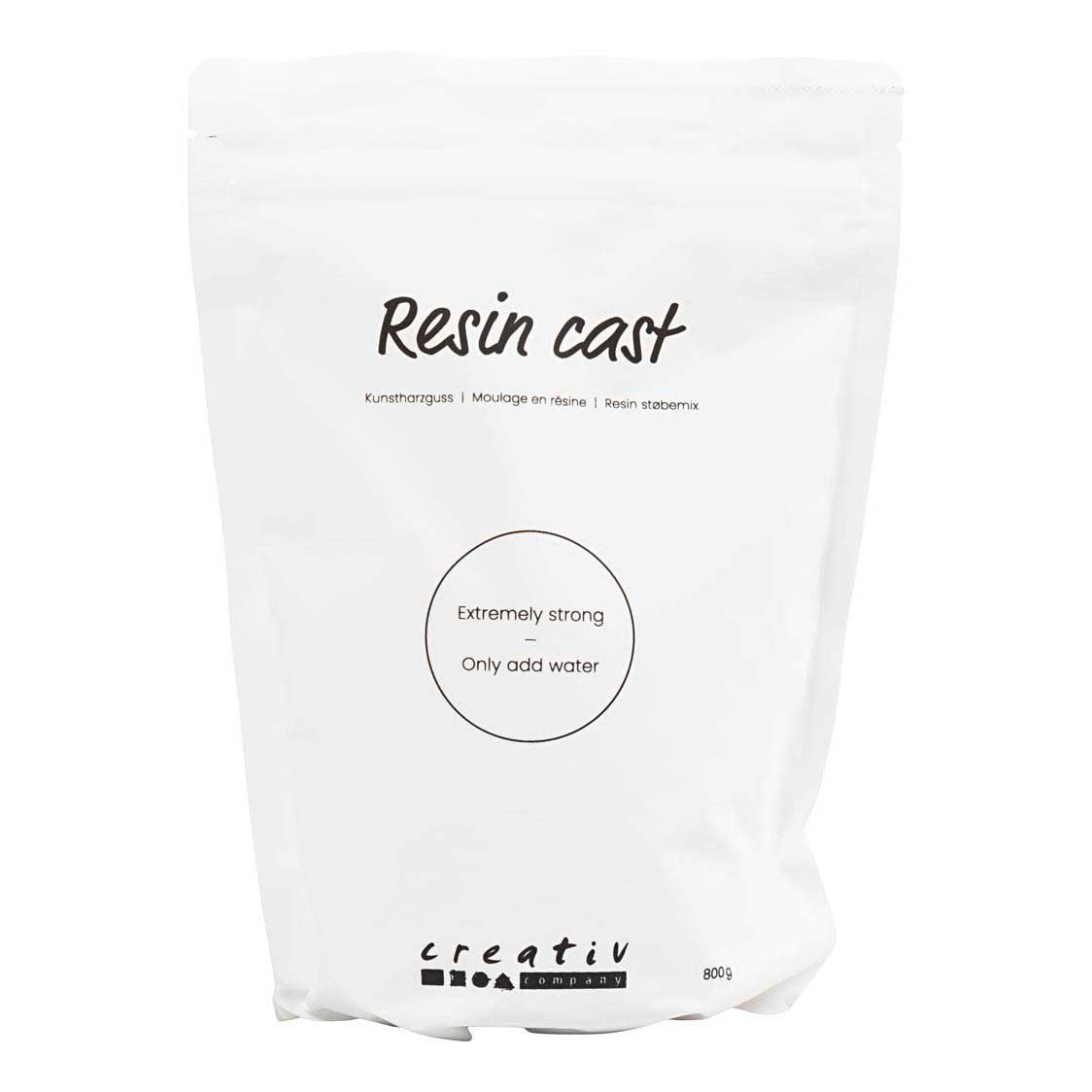 Creativ empresa resina casting, blanco, 800 gr 1 caja