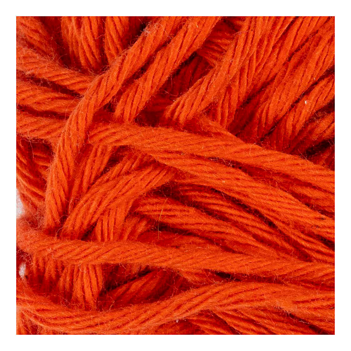 Hilo de algodón Creativ Company, talla 8 8, l: 80-85 m, rojo, 50 g 1 ovillo