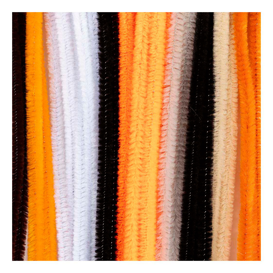 Creativ company ciniglia, l: 30 cm, spess. 6 mm, colori halloween, 25 div 1 scatola
