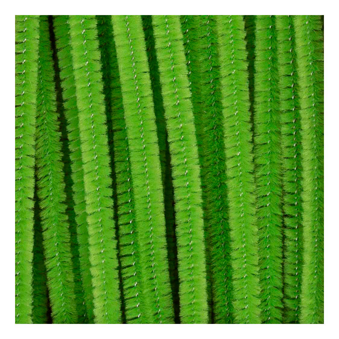 Ciniglia Creative Company, l: 30 cm, spess. 6 mm, verde lime, 50 pezzi 1 scatola