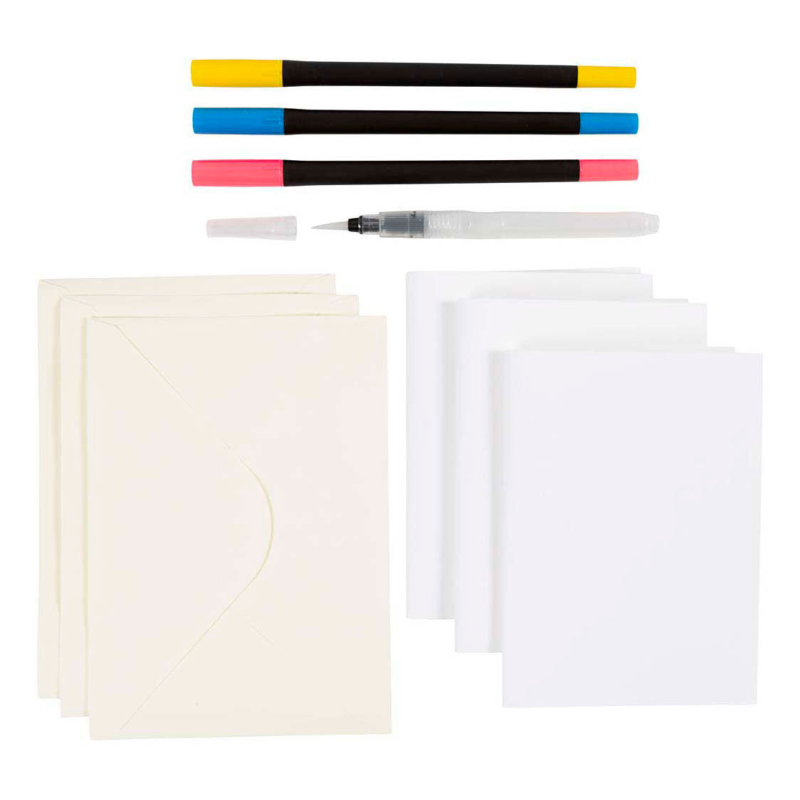 Mini set hobby Creative Company acquerello, cartoline e buste, 1 scatola
