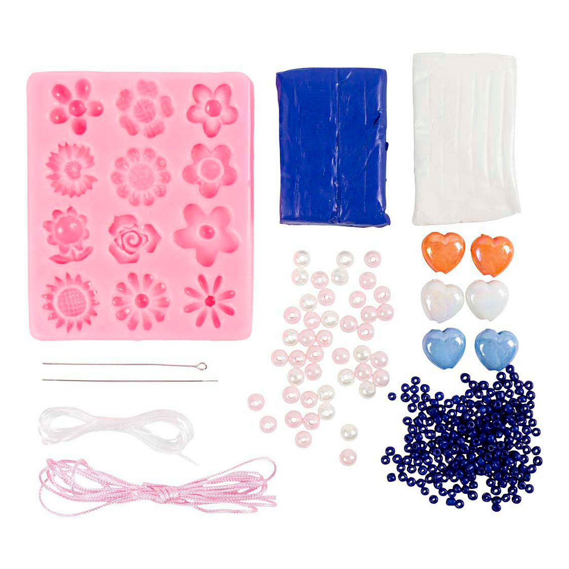 Creativ company https: www.cchobby.nl mini-hobbyset-sieraden-bloemen-diverse-kleuren-1-doos