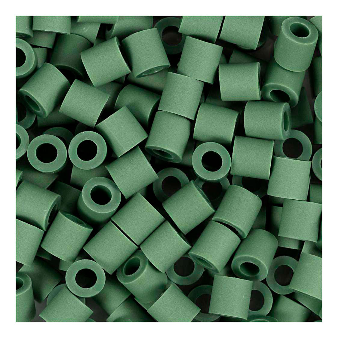 Creativ company nabbi biobeads 5x5mm verde oscuro - 1000 uds.