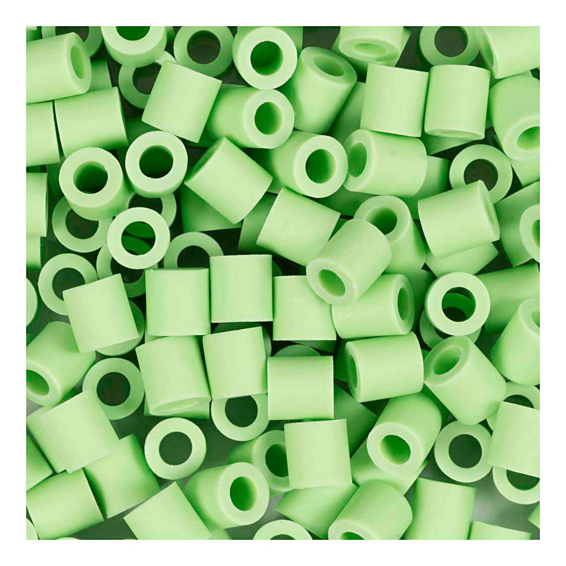 Creativ company nabbi biobeads 5x5mm verde pastello - 1000pz.