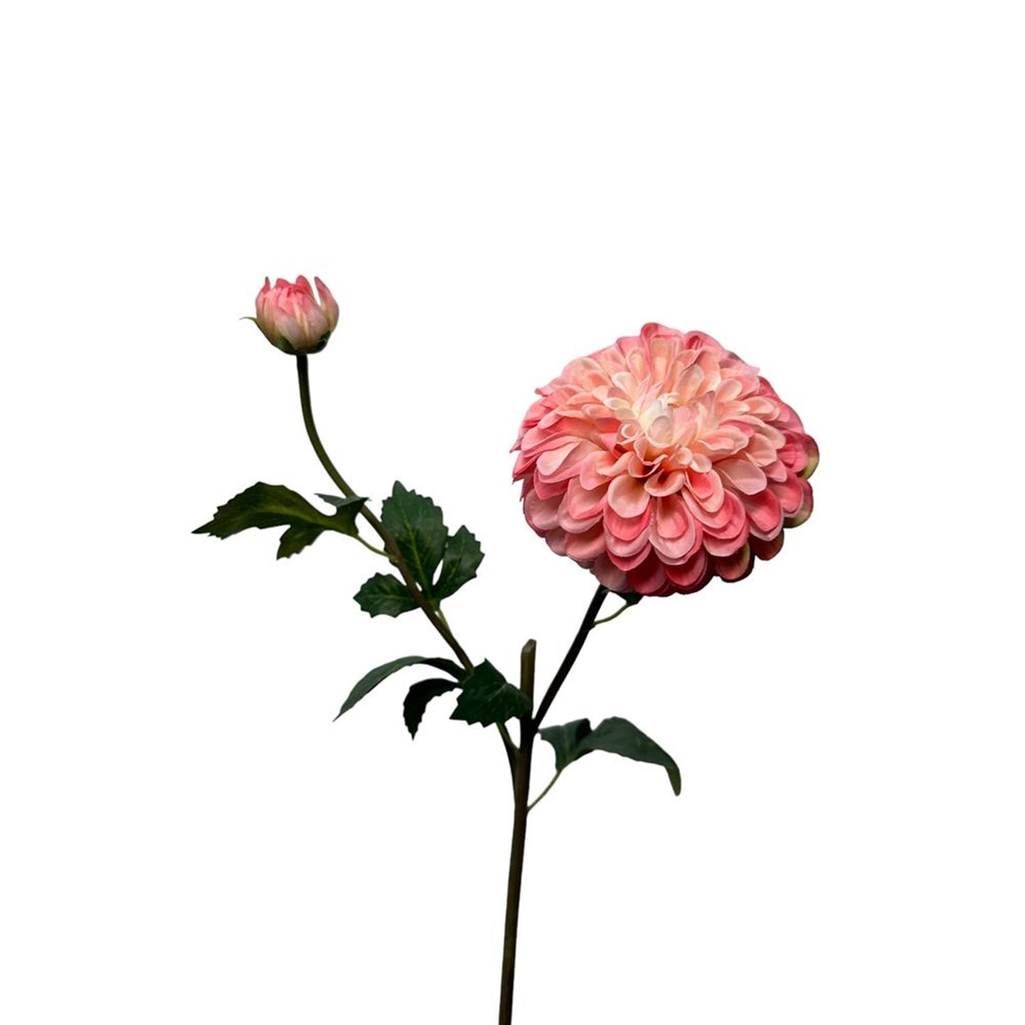 Roberts collection flor artificial dalia spray 74cm perla