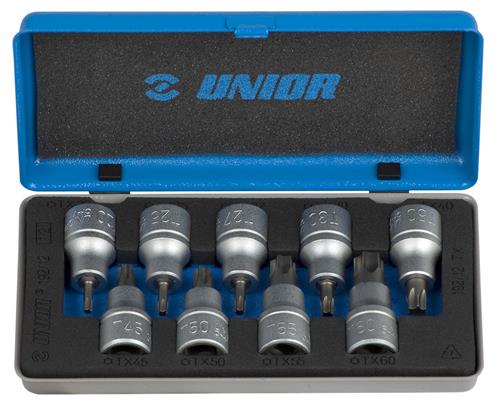 Set chiavi a bussola Unior torx 1 2 192 12