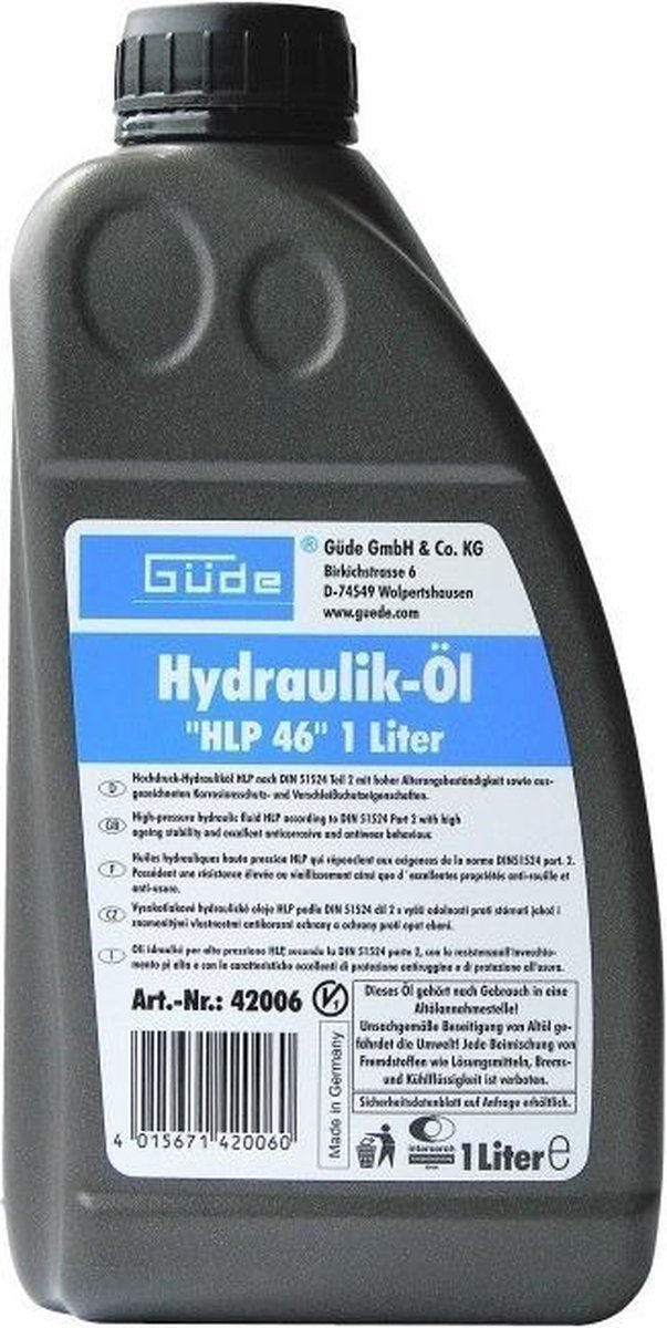 Olio idraulico Güde olio idraulico