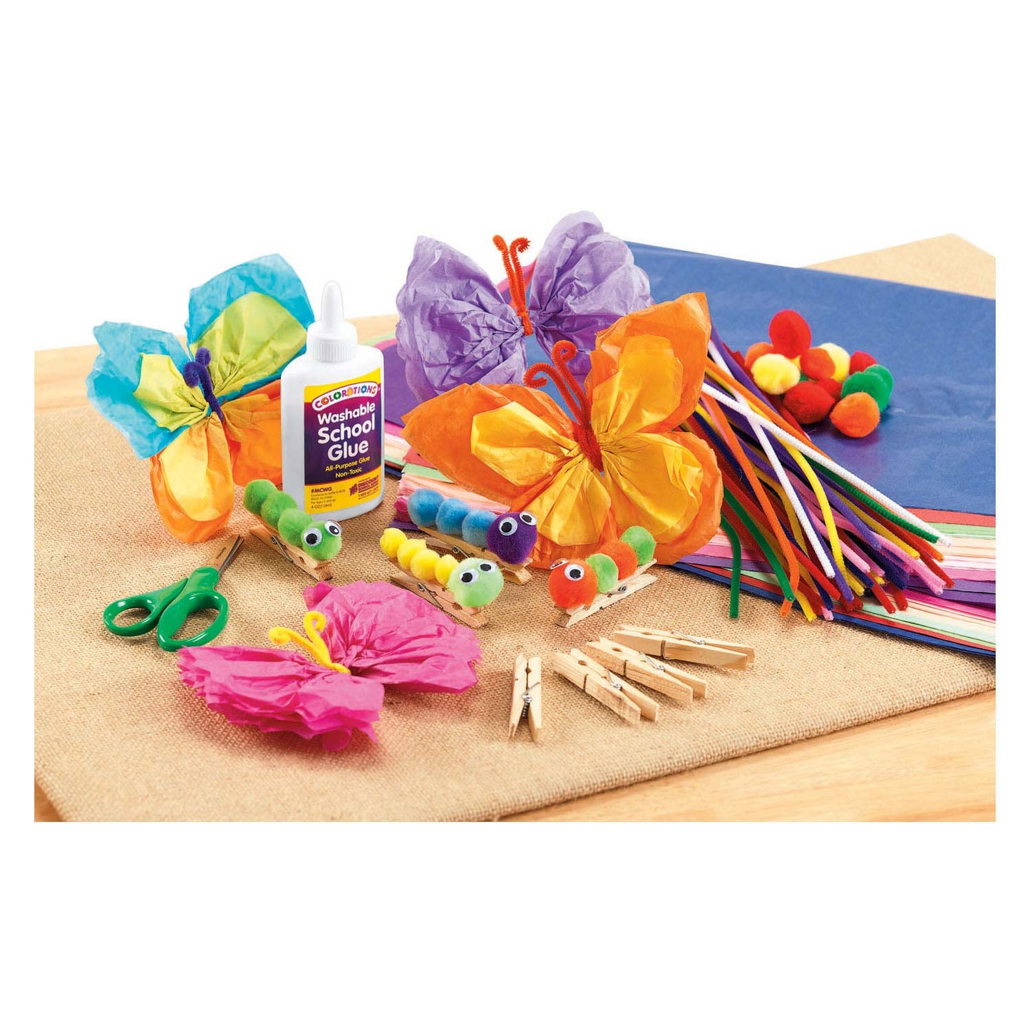 Colorazioni - Pom Pomps Diverse, 300st.