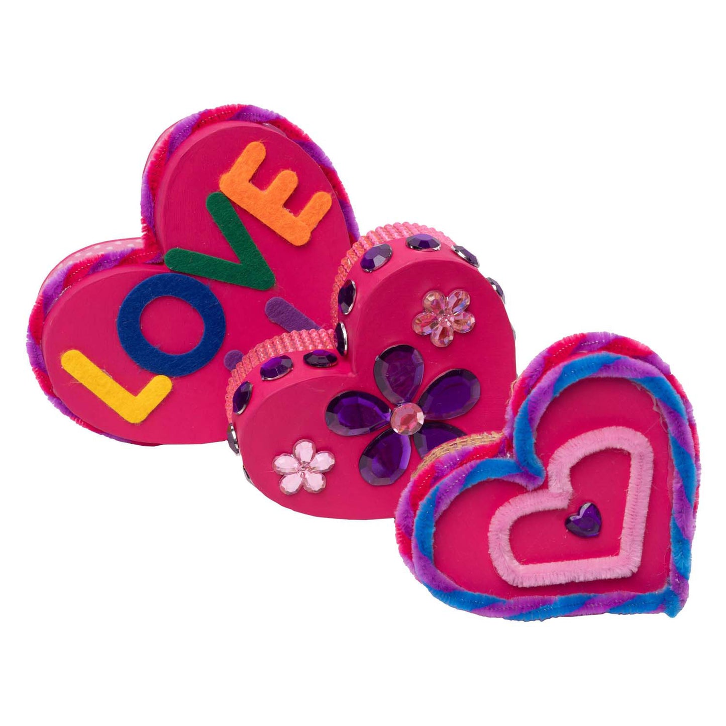 Colorations - Paper -Maches Forma del cuore, 3 °.