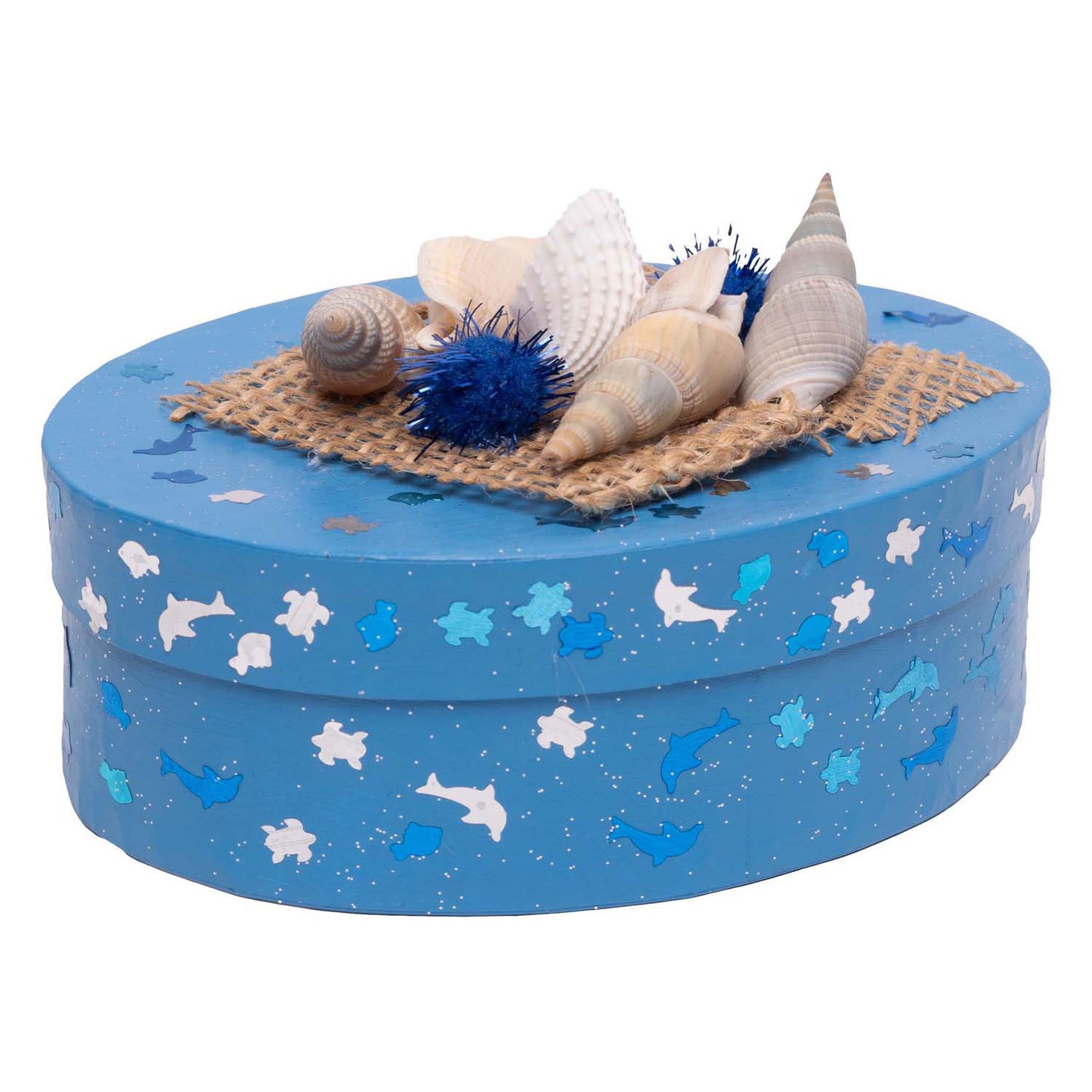 Coloraciones - Paper -Mache Cajas Oval, 3st.