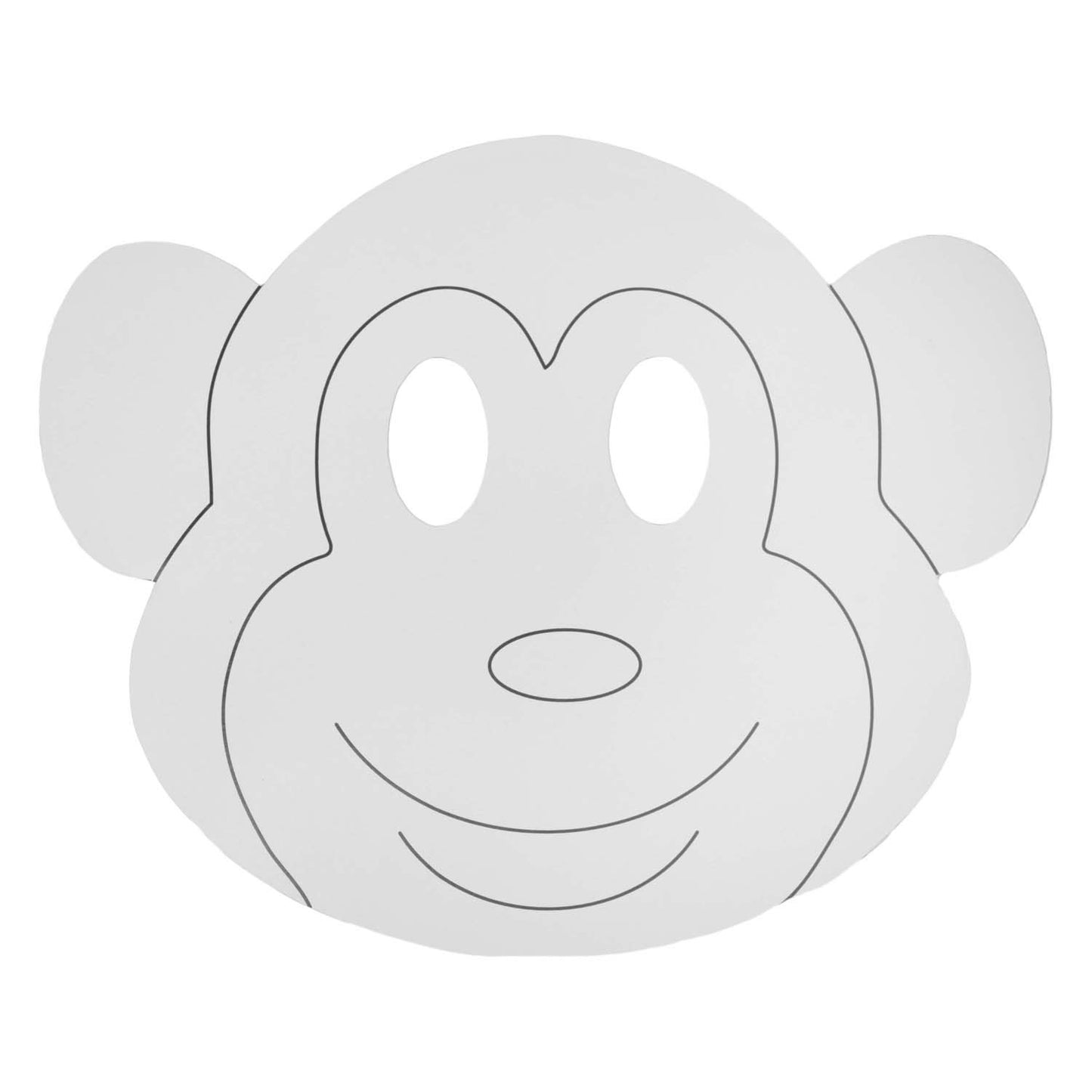 Colorazioni - Maschere per animali di carta, 16st.