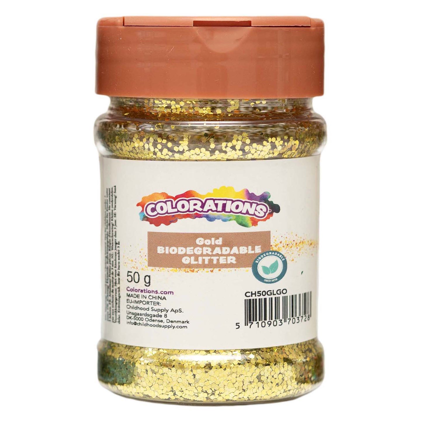 Colorazioni - Gold glitter biodegradabile - 50G