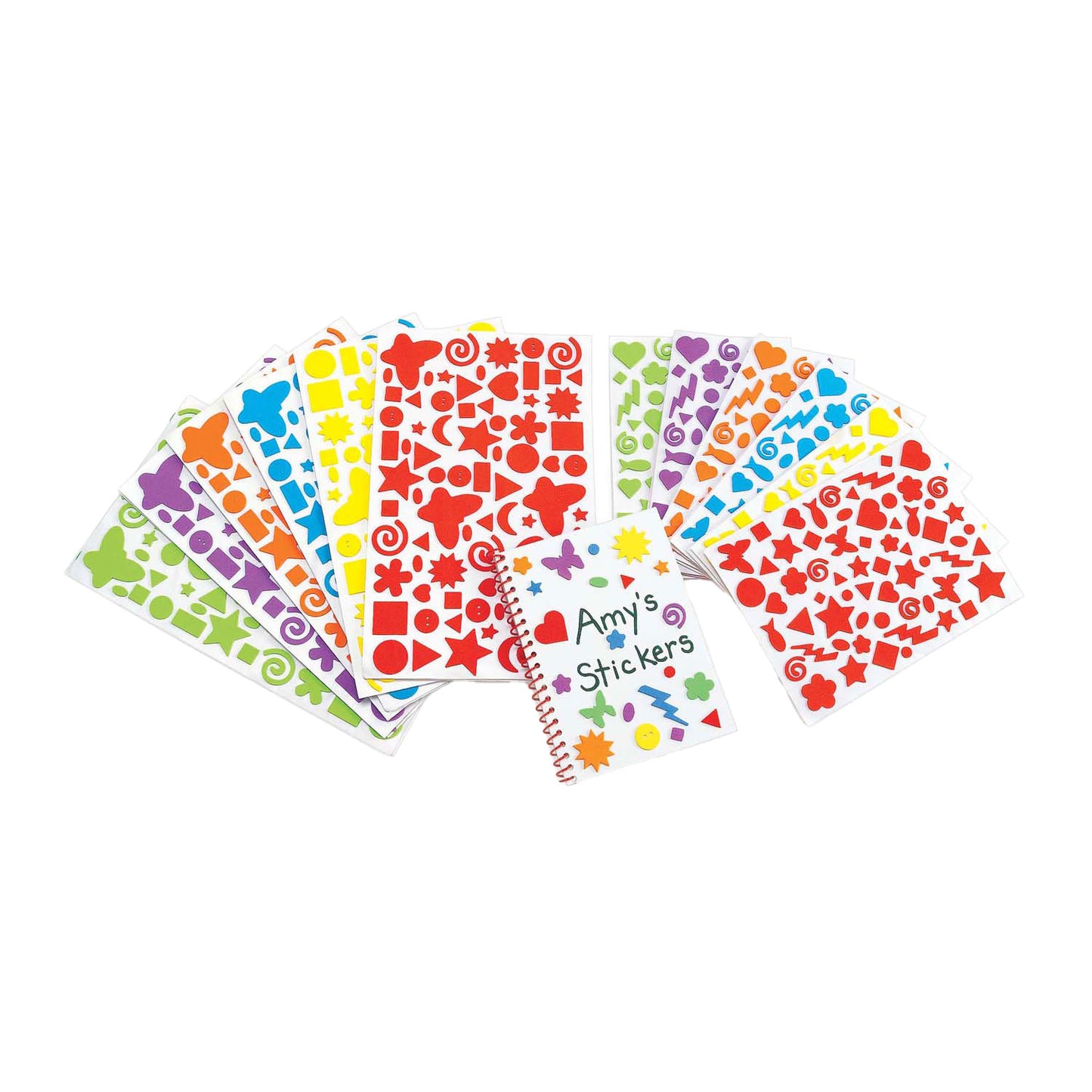 Coloraciones - pegatinas de espuma - 1750 pegatinas