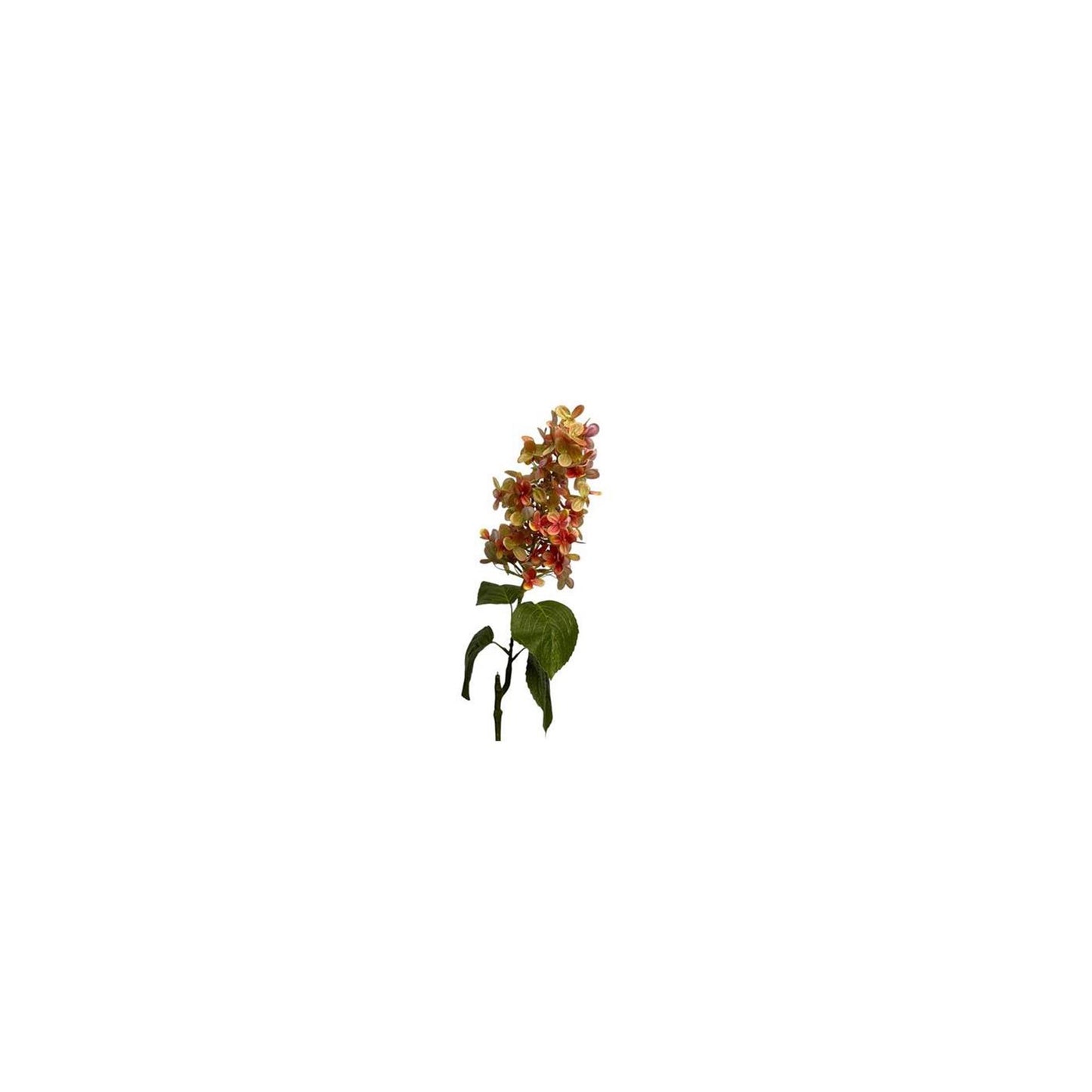 Roberts collection cono de hortensia de flor artificial 75cm naranja