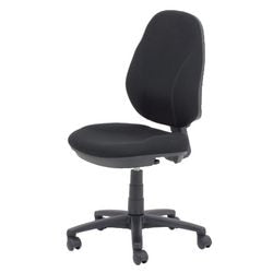 Sedia da ufficio realspace jura nera permanente