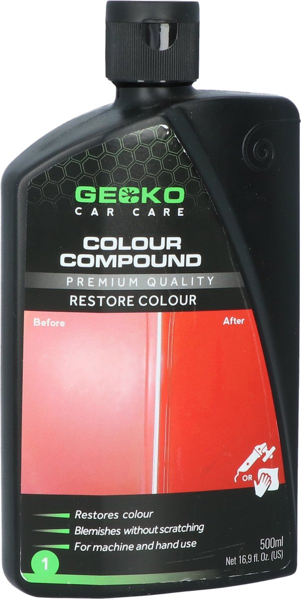 Gecko car care gecko kleur hersteller compound 500ml