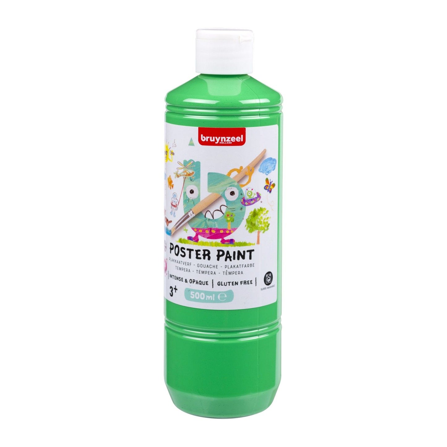 Bruynzeel • pintura para carteles gouache 500 ml verde claro