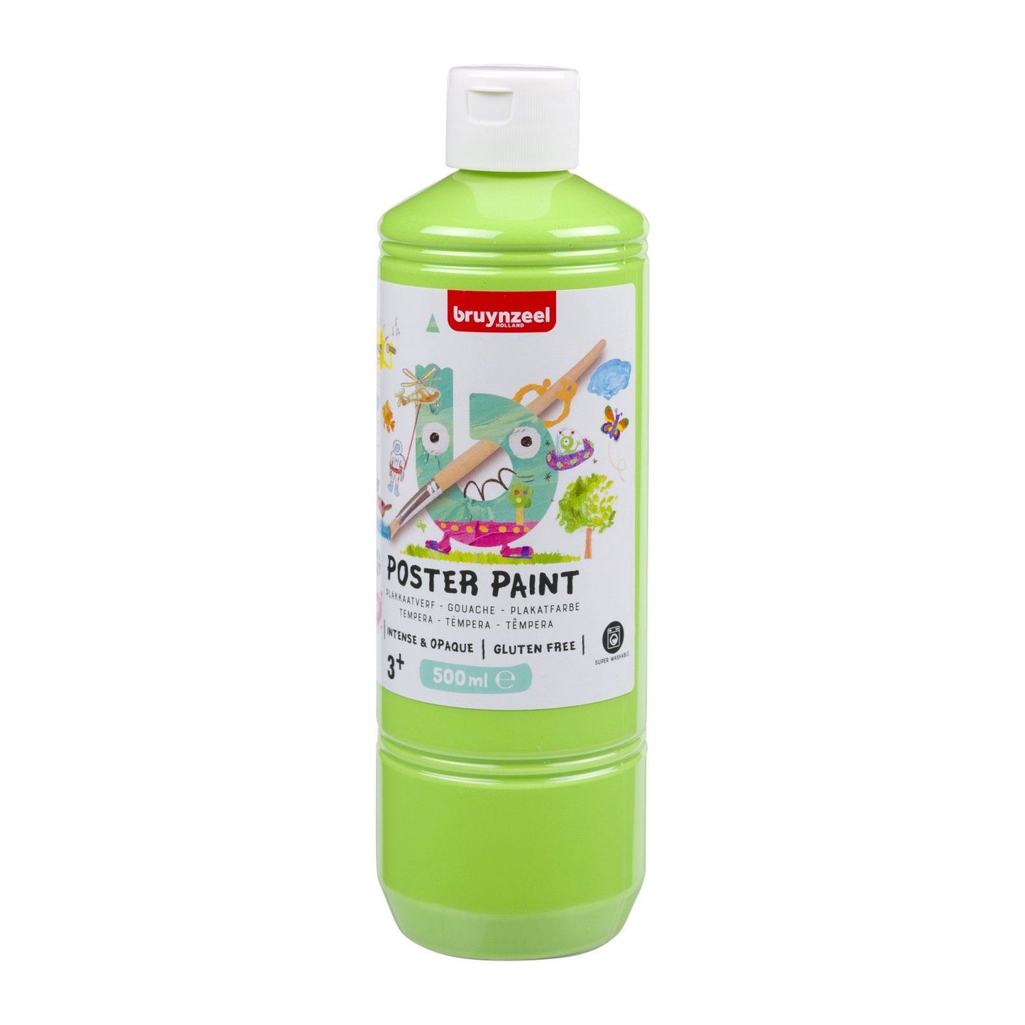 Bruynzeel • pittura a guazzo per poster da 500 ml verde primavera