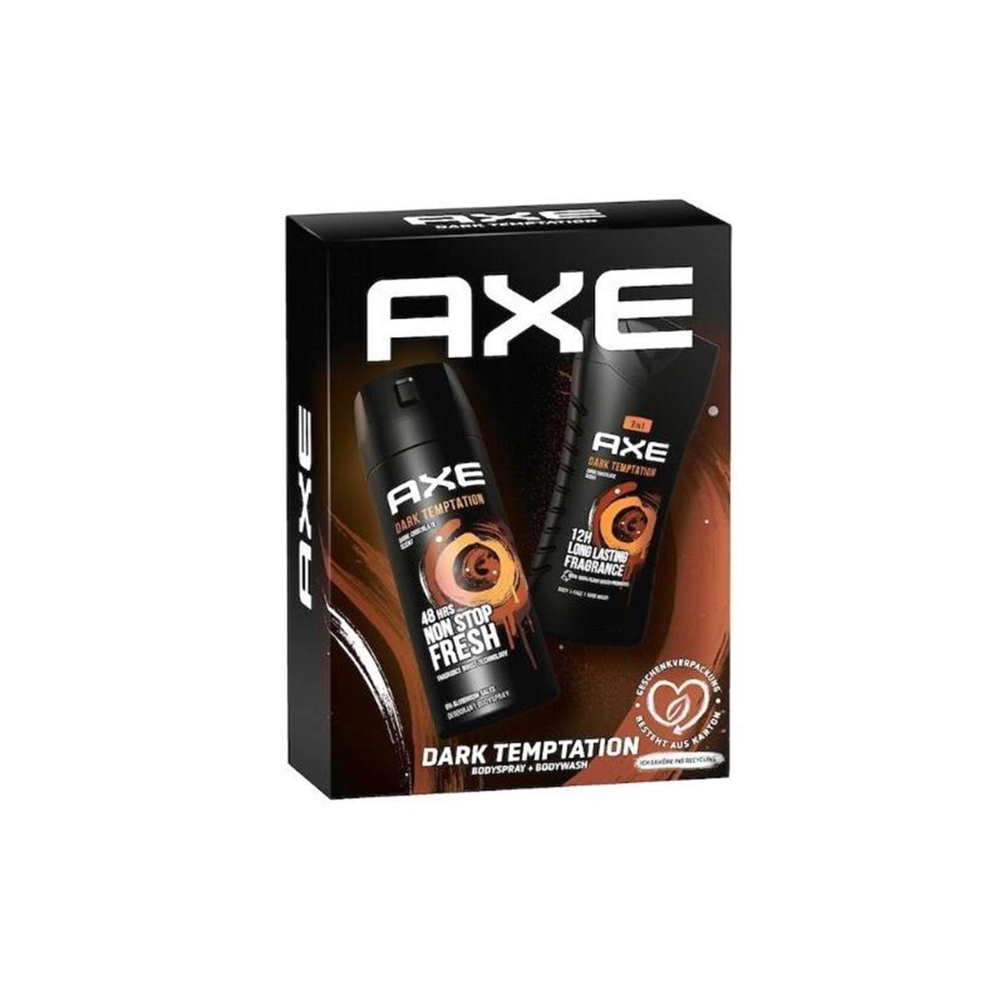 Set regalo ascia temperatura scura 2 pezzi