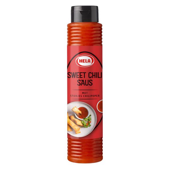 Salsa de chile dulce Hela con trozos de chile (800 ml)