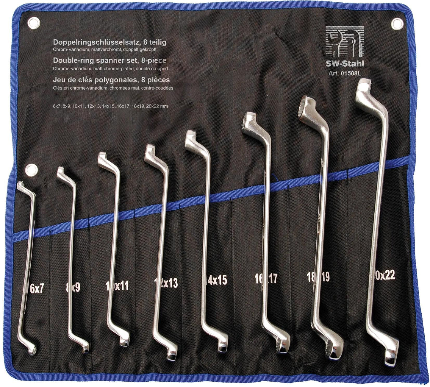Clave de anillo SW Stahl Conjunto de 8pcs. recortado