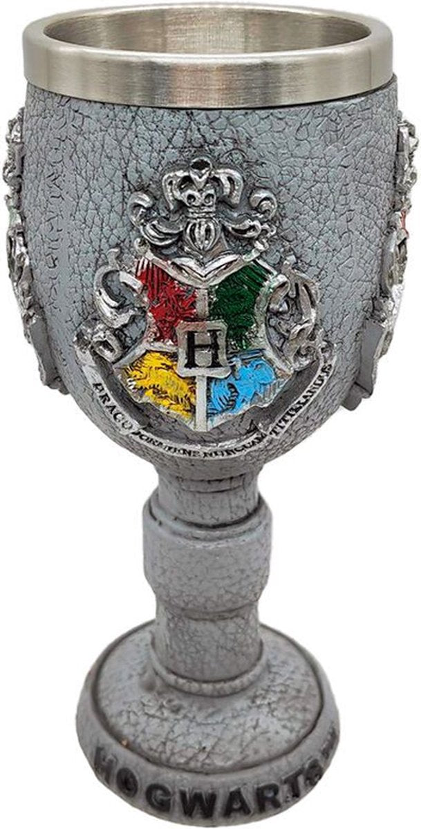 Bicchiere calice in metallo di Harry Potter
