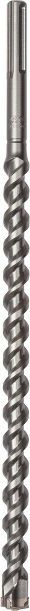 Wolfcraft - punta per calcestruzzo 25 mm - sd max - lunghezza 520 mm - metallo duro per punte per calcestruzzo - 5346000