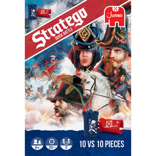 Juego de cartas de jumbo Stratego Batalla rápida