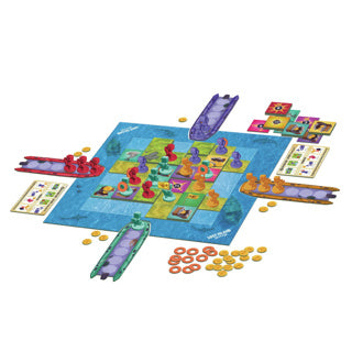 Jumbo Stratego Lost Island board game