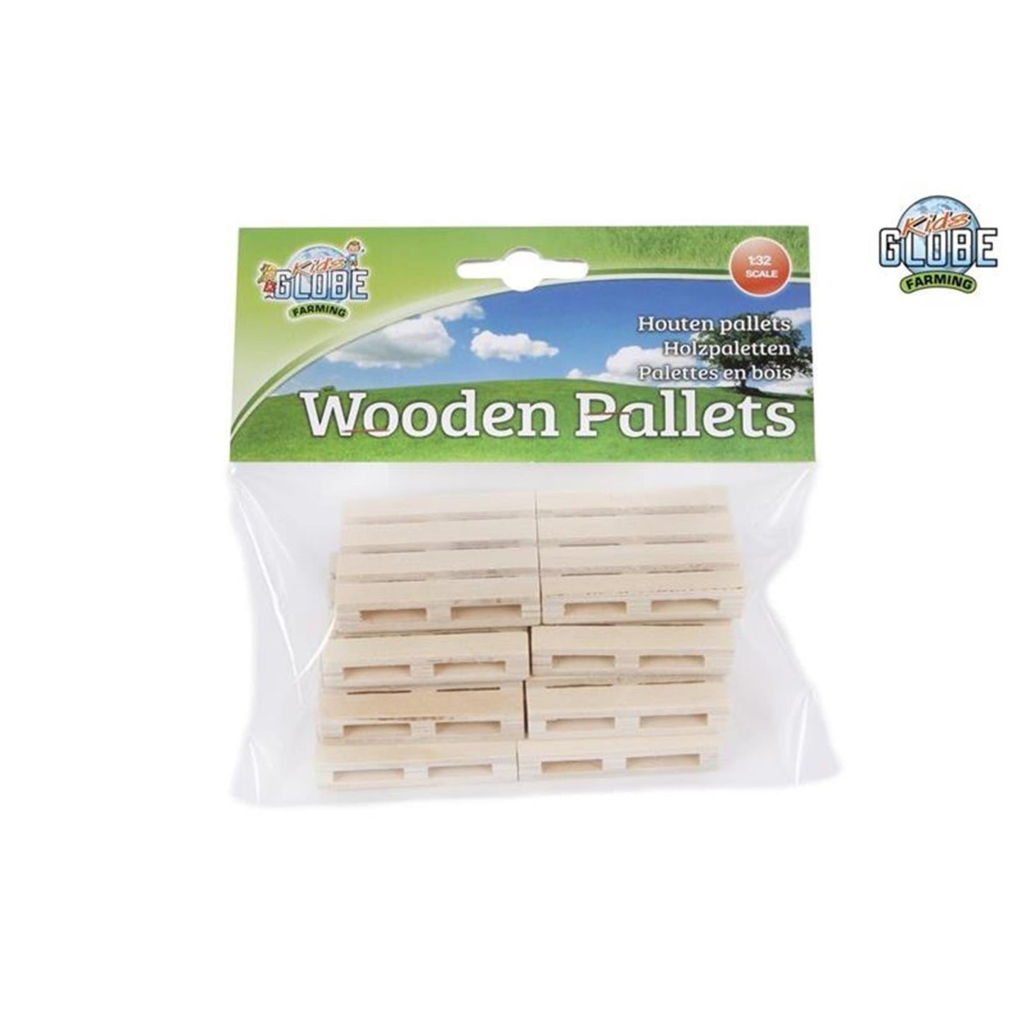 Pallets de madera Globe Globe de Kids 1:32, 8º.