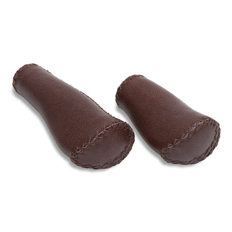 Selle Orient Brown handles - Microfiber leather - 130 92mm