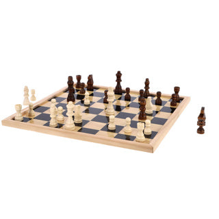 Scacchiere a scacchiere OSA a scacchiere a scacchiere con pezzi di scacchi 40 x 40 cm