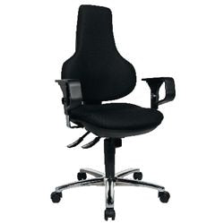 Sedia da ufficio topstar ergo point nera