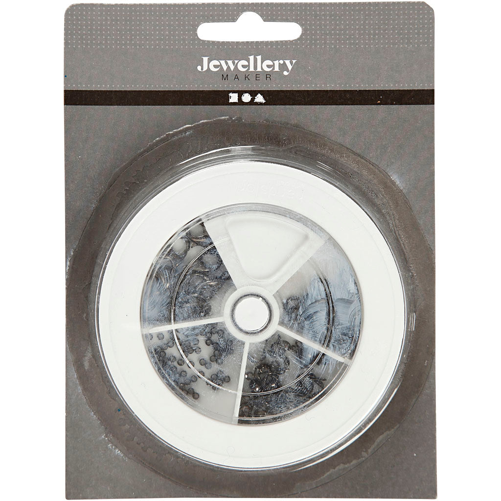 Creative Company Gioielli Starter Set scuro Grigio metallico