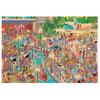 Jan Van Haasteren Jigsaw Puzzle Efteling Fata Morgana, 5000.