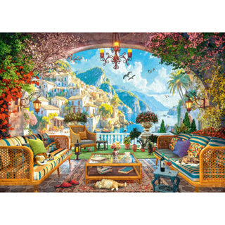 RAVENSBURGER PUZLE MEDITERRANE TERRAZZA VISUALIZZA 1000 pezzi