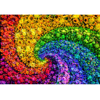 Clementoni puzzle fiore colorboom 1000 pezzi | 2 pezzi