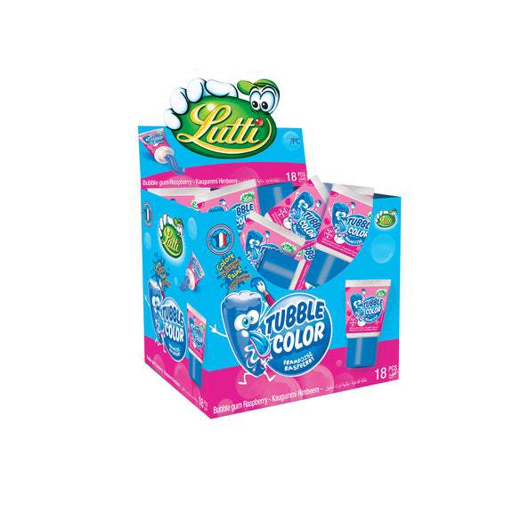 Lutti tubetto di gomma da masticare per lingua lampone (36x 35gr)
