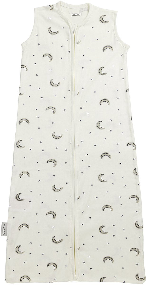 Saco de dormir de verano para bebé Meyco baby moon - índigo - 70 cm - 0,3 tog