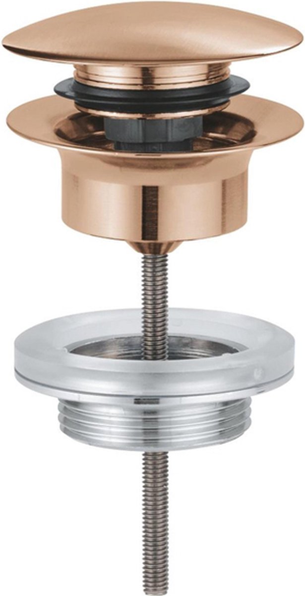 Desagüe Grohe - push-open - atardecer cálido cepillado (bronce mate)