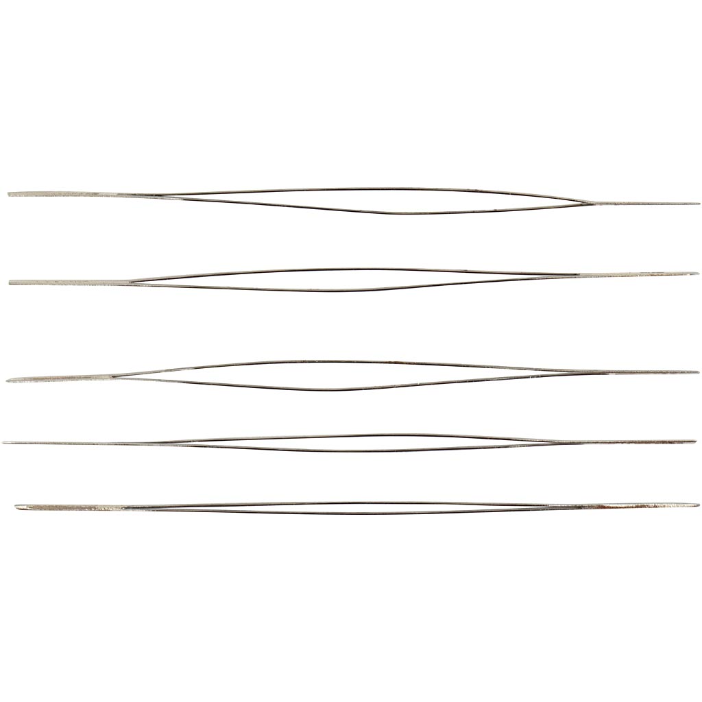 Ago per perline Creativ company, l: 6 cm, spess. 0,3 mm, 5 pezzi 1 scatola